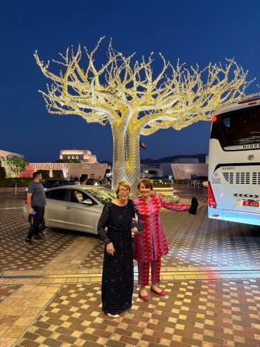 Ira Schwarz und Dieter Mann Oman 2026