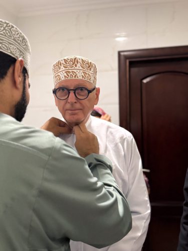 Ira Schwarz und Dieter Mann Oman 2026