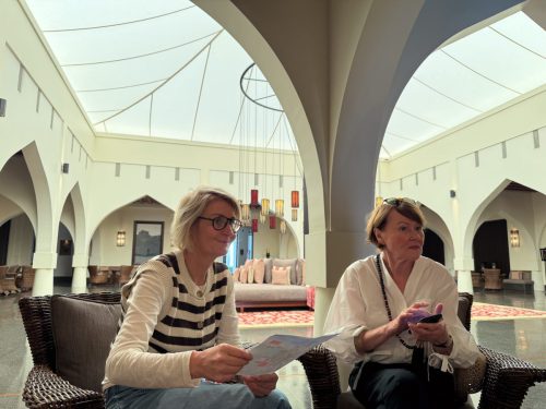 Ira Schwarz und Dieter Mann Oman 2026